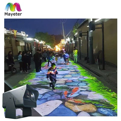 Podlahový interaktivní projektor