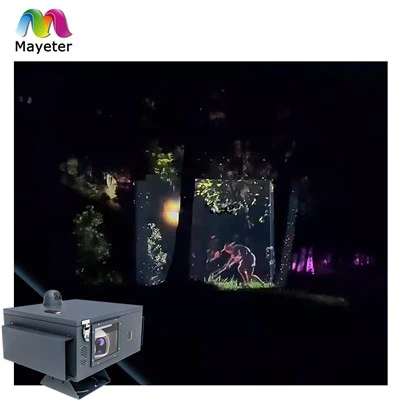 Projekce lesního osvětlení