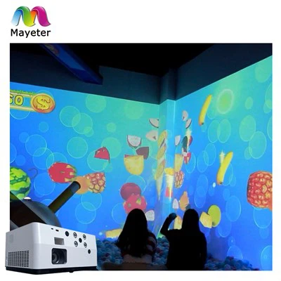 Interaktivní nástěnné hry pro vnitřní stěnovou projekci