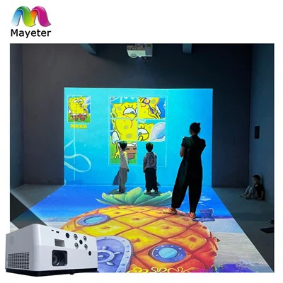 Interaktivní projekce ve tvaru L